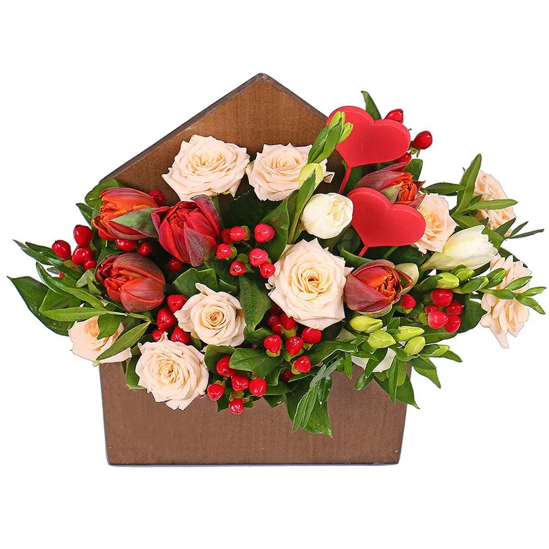 Композиция в конверте Апельсиновый сон